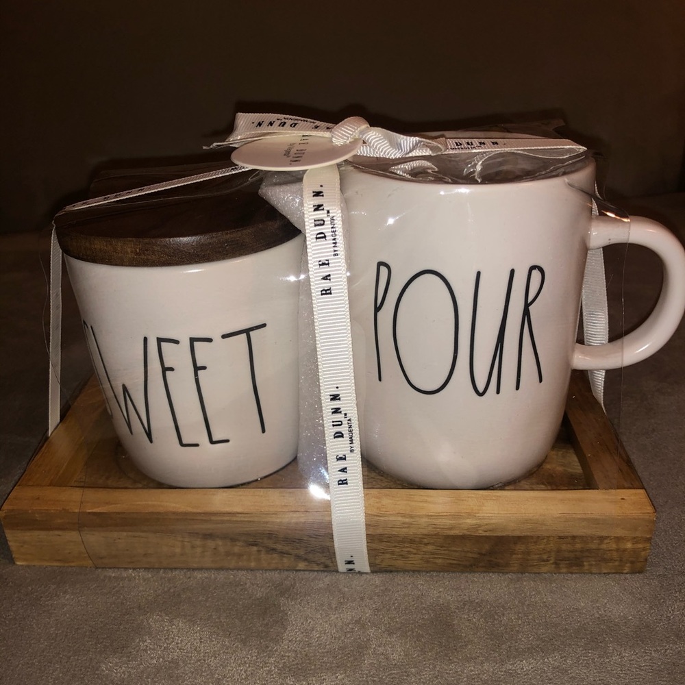Rae Dunn Sweet & Pour Set